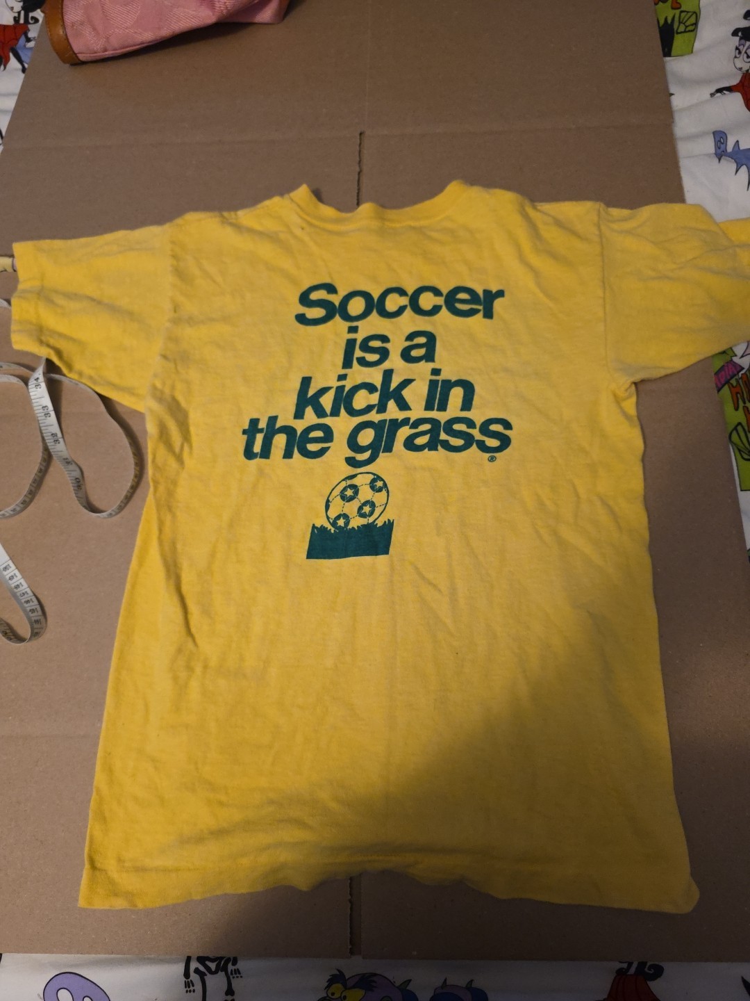 Vtg Rowdies Soccer Is A Kick In The Grass Men's M, See Pics!! gallery