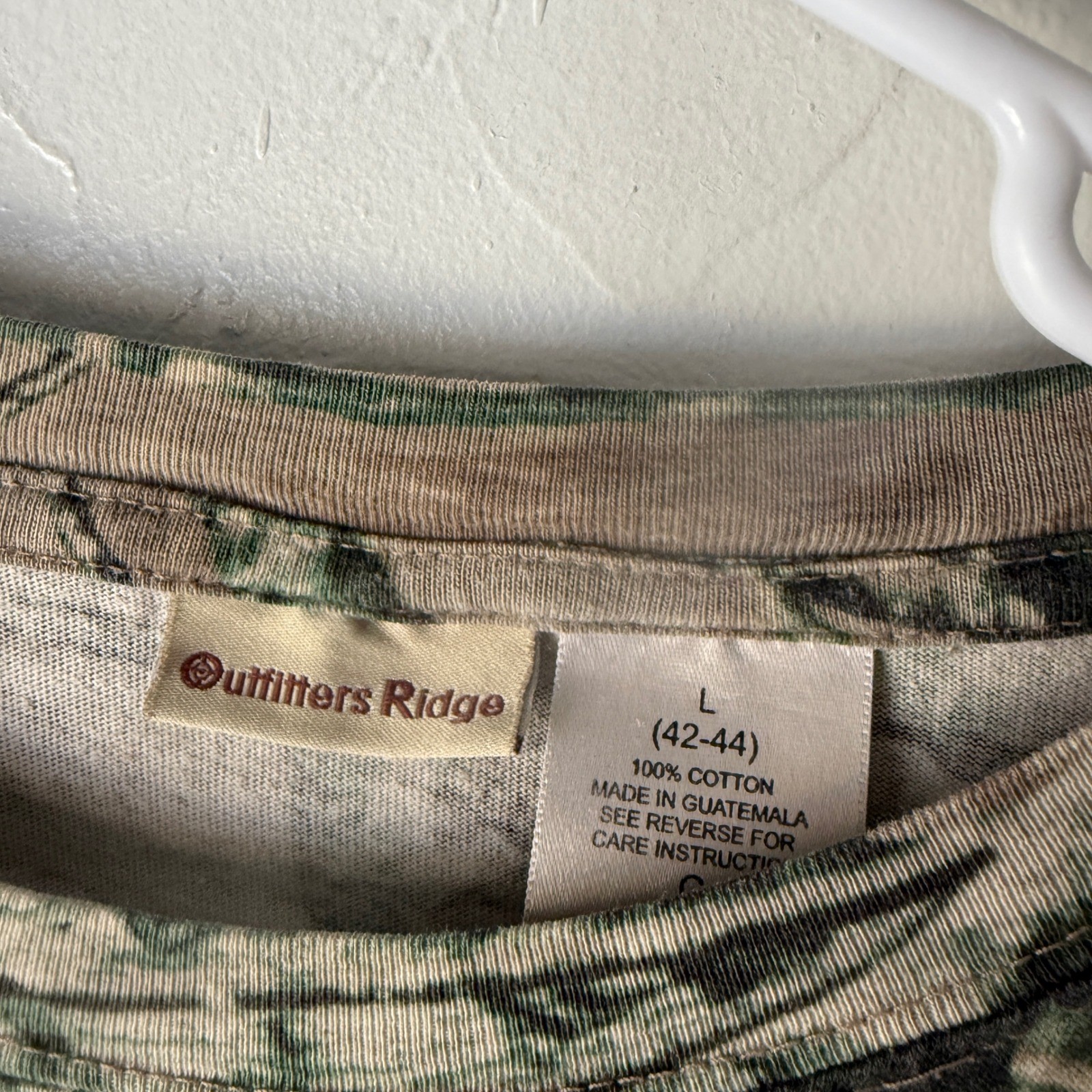 Outfitters Ridge Mens Camouflage Pocket T Shirt Large Cotton Hunting Outdoor gallery