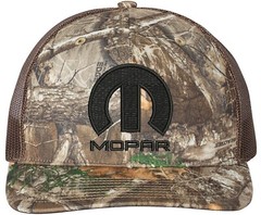Mopar Performance Car Truck Richardson Embroidered One Size Fits All Trucker Hat
