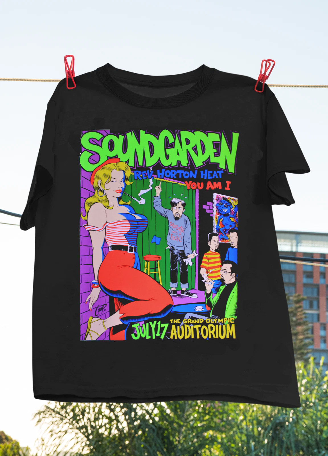 Coop – 1994 New Soundgarden T-Shirt Unisex Sizes S–4XL Short Sleeve LH169