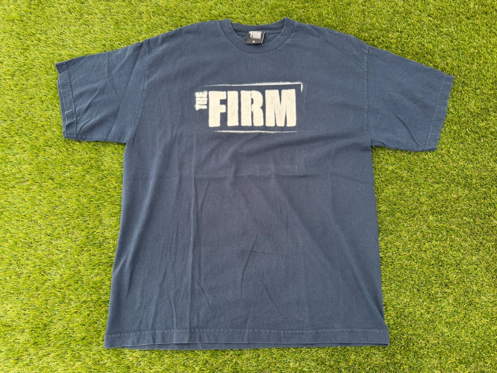 Vintage 90s Y2K The Firm Skateboarding “Stencil” Men’s T-shirt Skate XL Tee