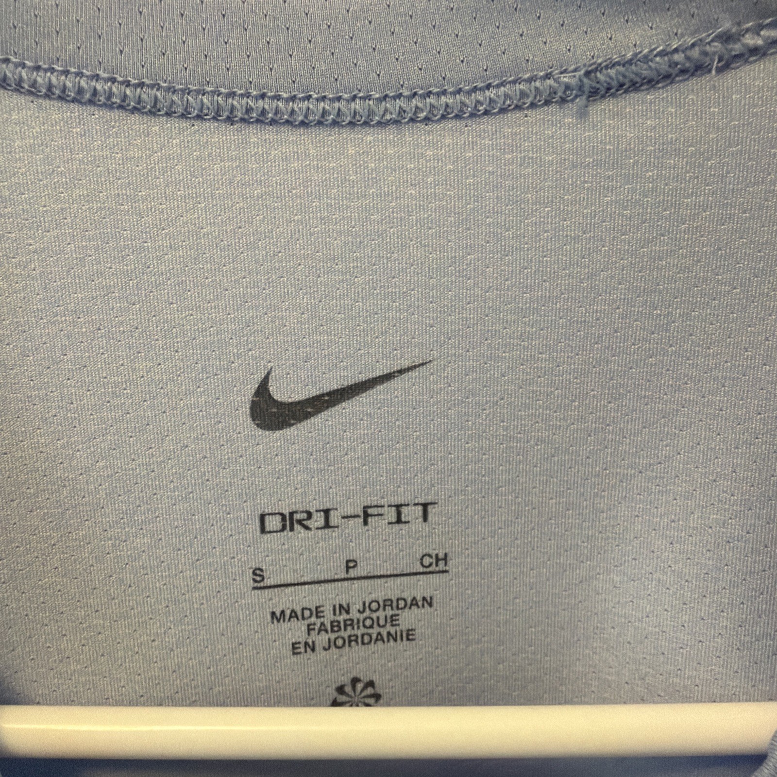 Nike Men's Dri-Fit Fitness Tee Shirt Small Light Blue gallery