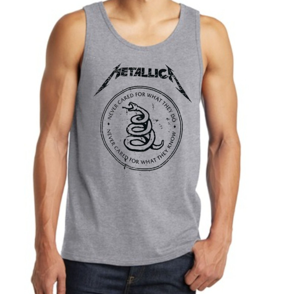 Metallica 'NEM' Heavy Metal Band Men's Tank Tops (Multiple Variations) gallery