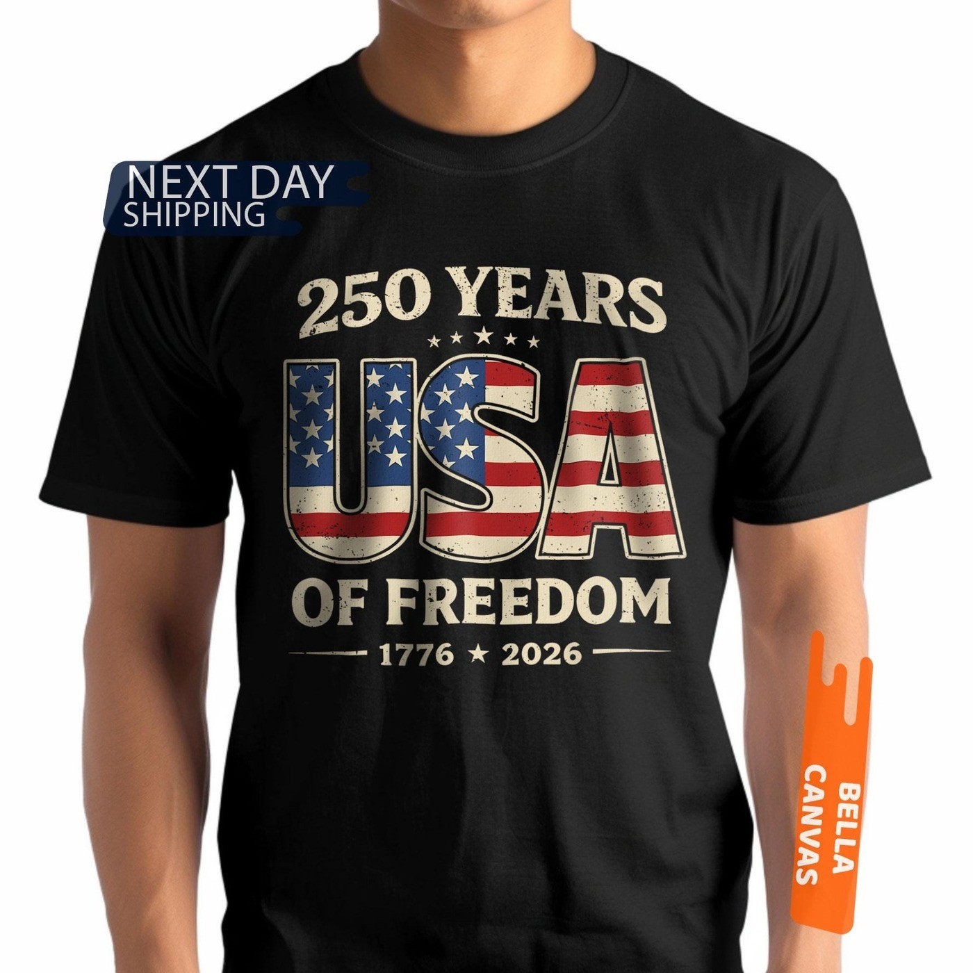 Celebrate 250th Anniversary Shirt 250 Years USA Freedom Tee Shirt T-Shirt Gift gallery