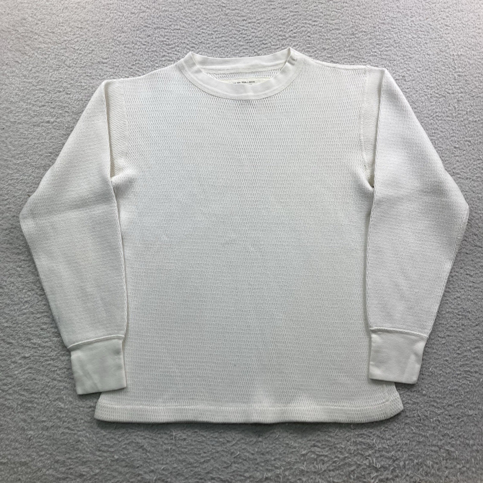 Vintage Extreme Cold Weather Military Thermal Shirt Men Large Long Sleeve 1965