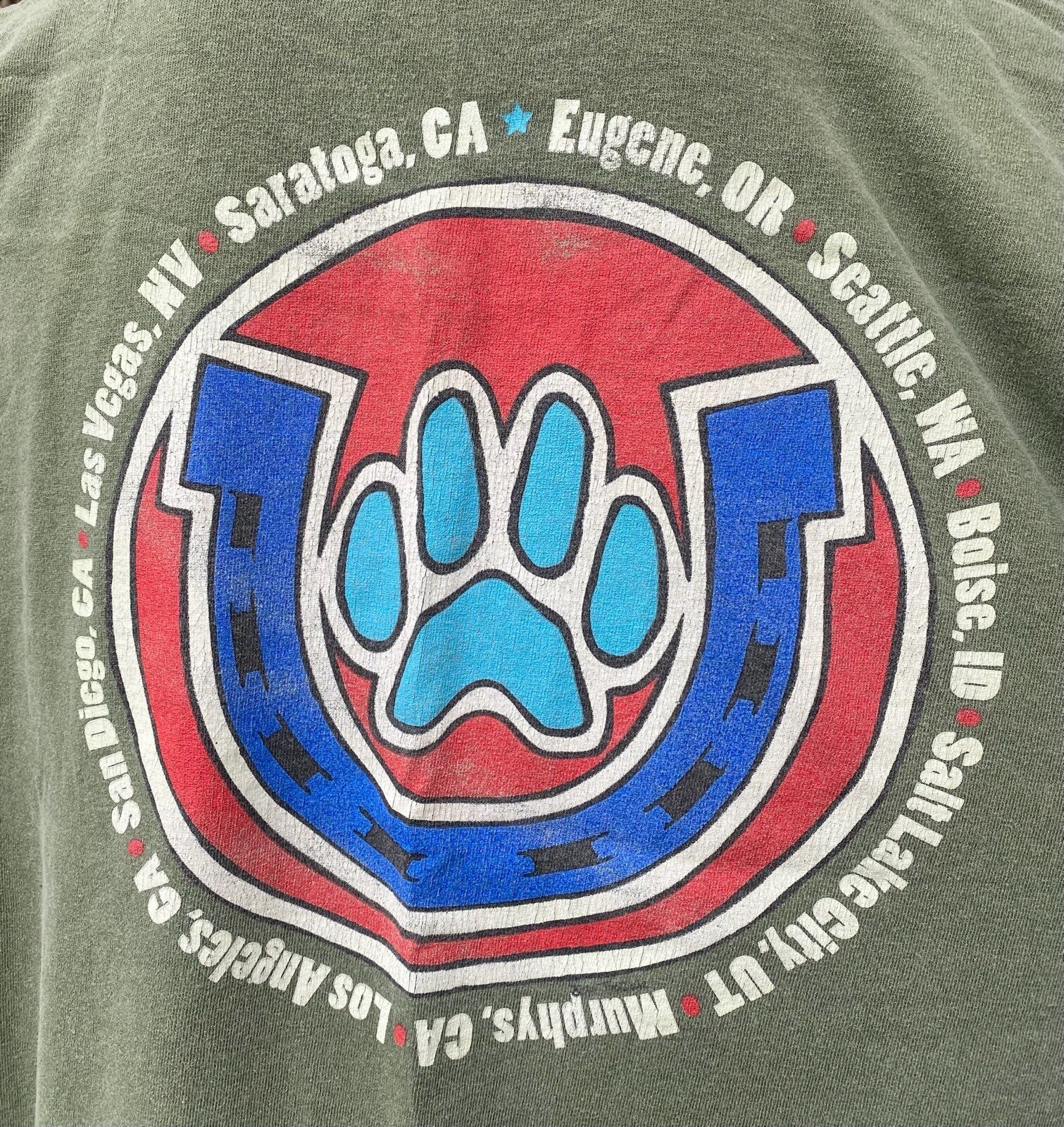 Grateful Dead Ratdog Bob Weir Govt Mule Summer 2008 Tour Shirt Size Extra Large gallery