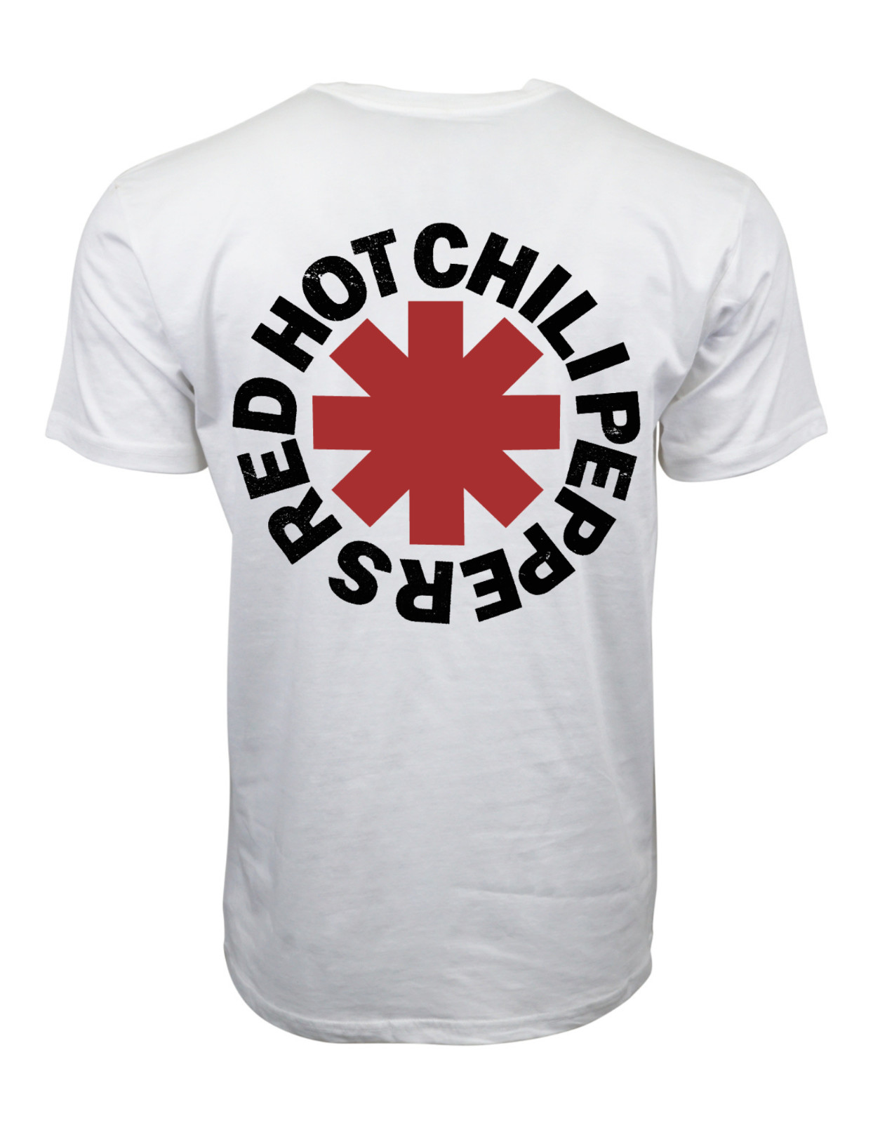 RED HOT CHILI PEPPERS UNISEX ADULT T SHIRT WHITE gallery