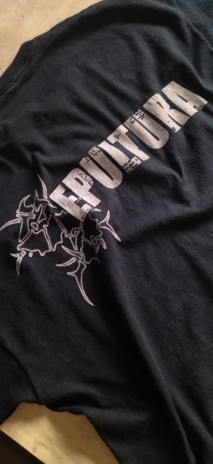 Sepultura 90s Extremely rare Vintage Fruit of the Loom heavy cotton T-shirt XL gallery