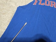 Vintage Champion Florida Gators Cut-Off L T-Shirt Sleeveless Basketball Football