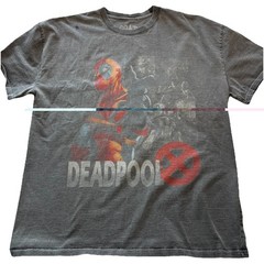 Marvel Deadpool x Goat Crew T-shirt Men XL Oversized Heavyweight Vintage Black