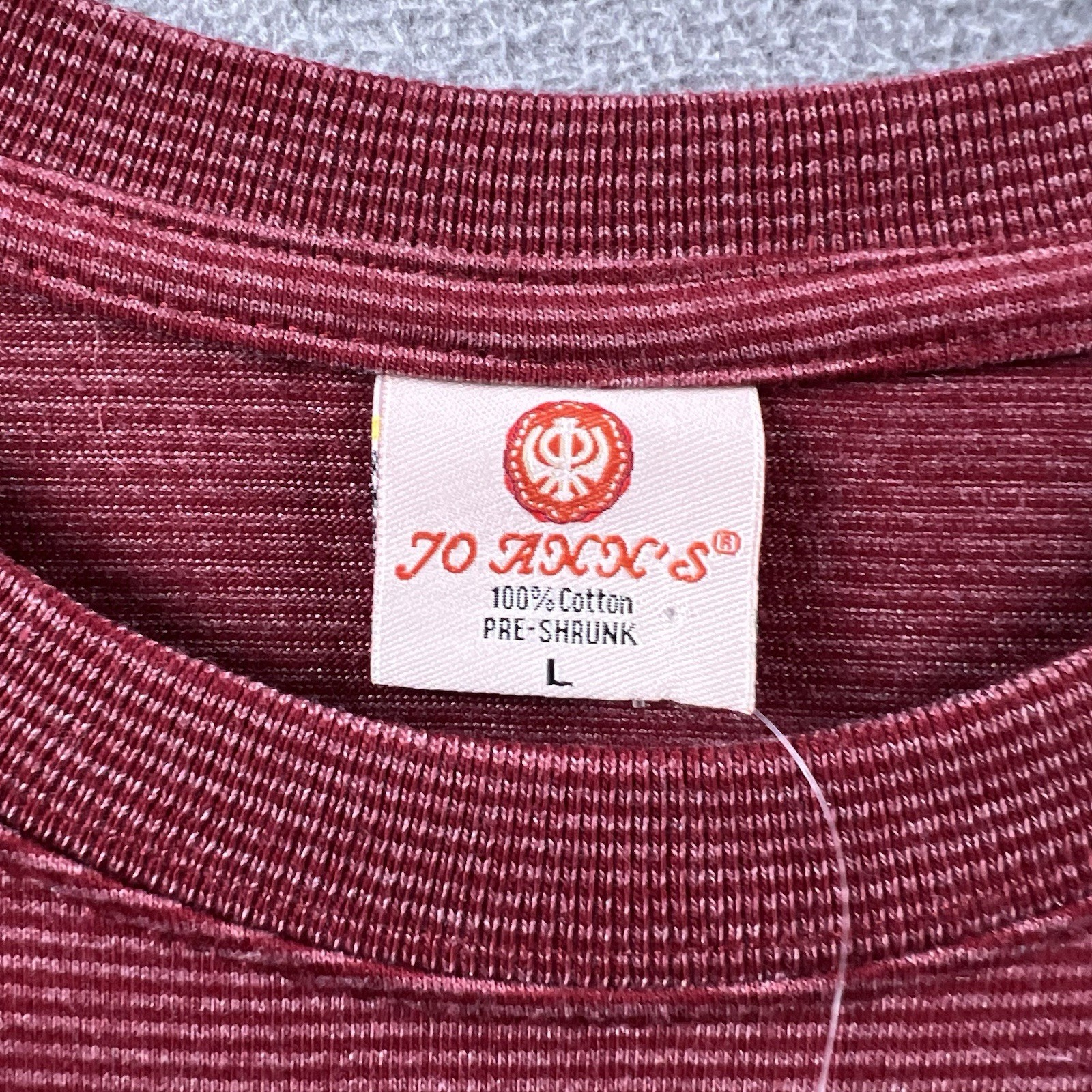 Vintage Nassau Bahamas Shirt Mens Large Red Striped Embroidered Logo Beach NWT gallery