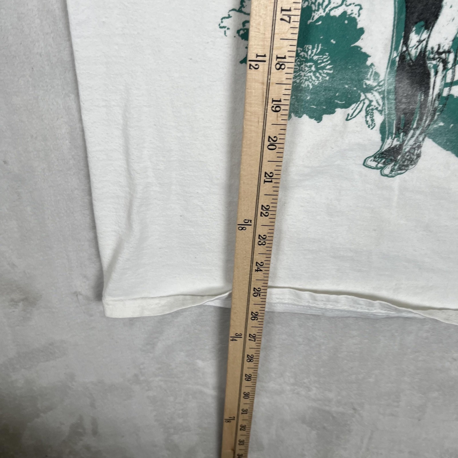 Nirvana In Utero T-Shirt Mens Medium White Angel Tour Retro Double Sided VTG gallery