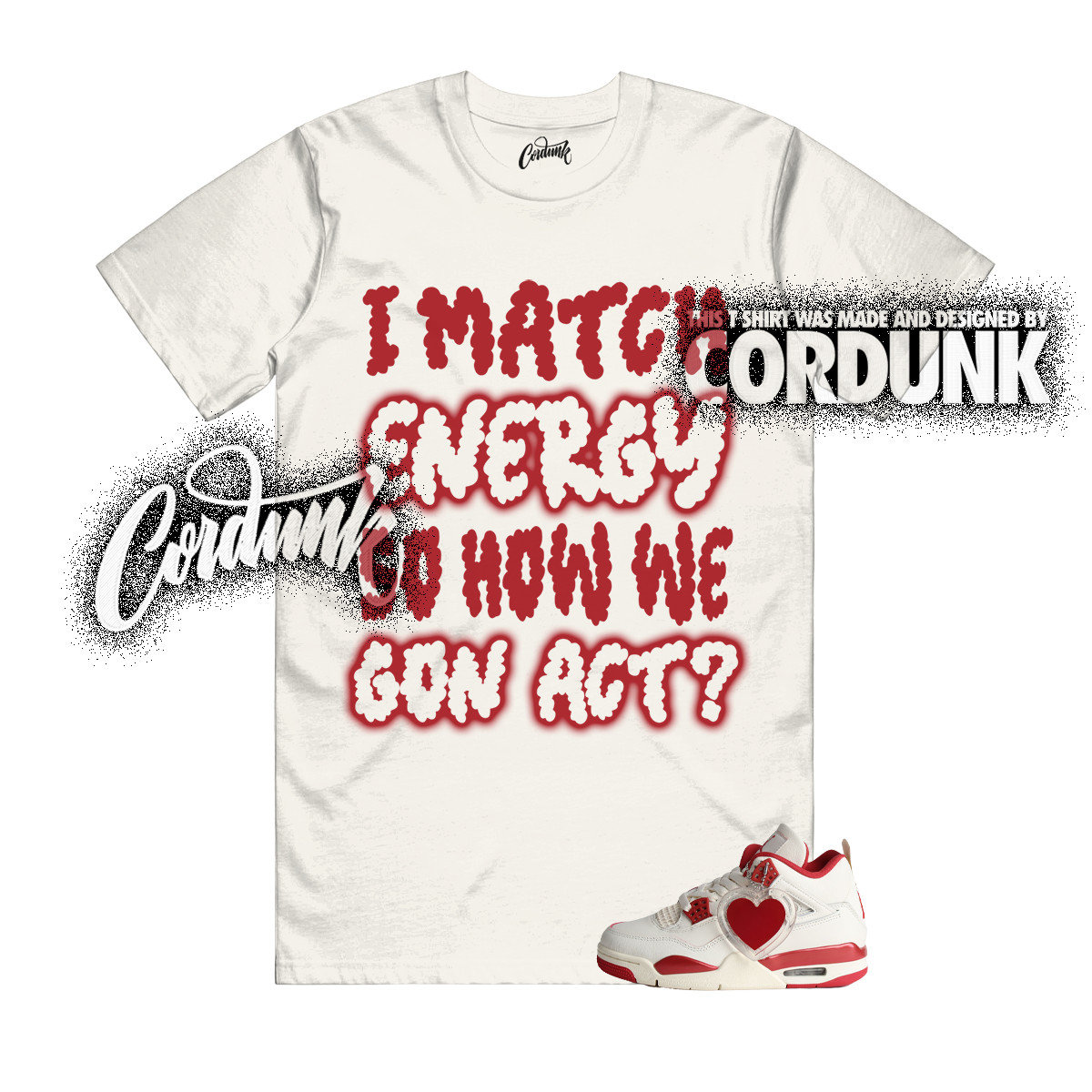 4 Valentines Day Sierra Red Pale Ivory Tough T Shirt Match MATCH gallery