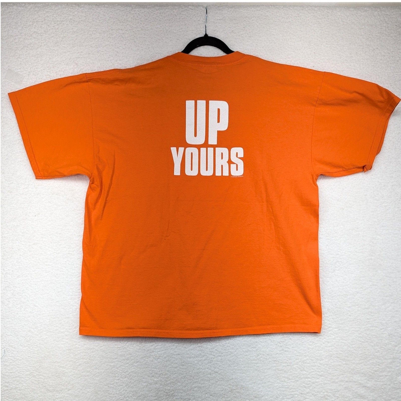 Hey Oregon Graphic T-Shirt Gildan Ultra Cotton Orange XXL Funny Up Yours gallery