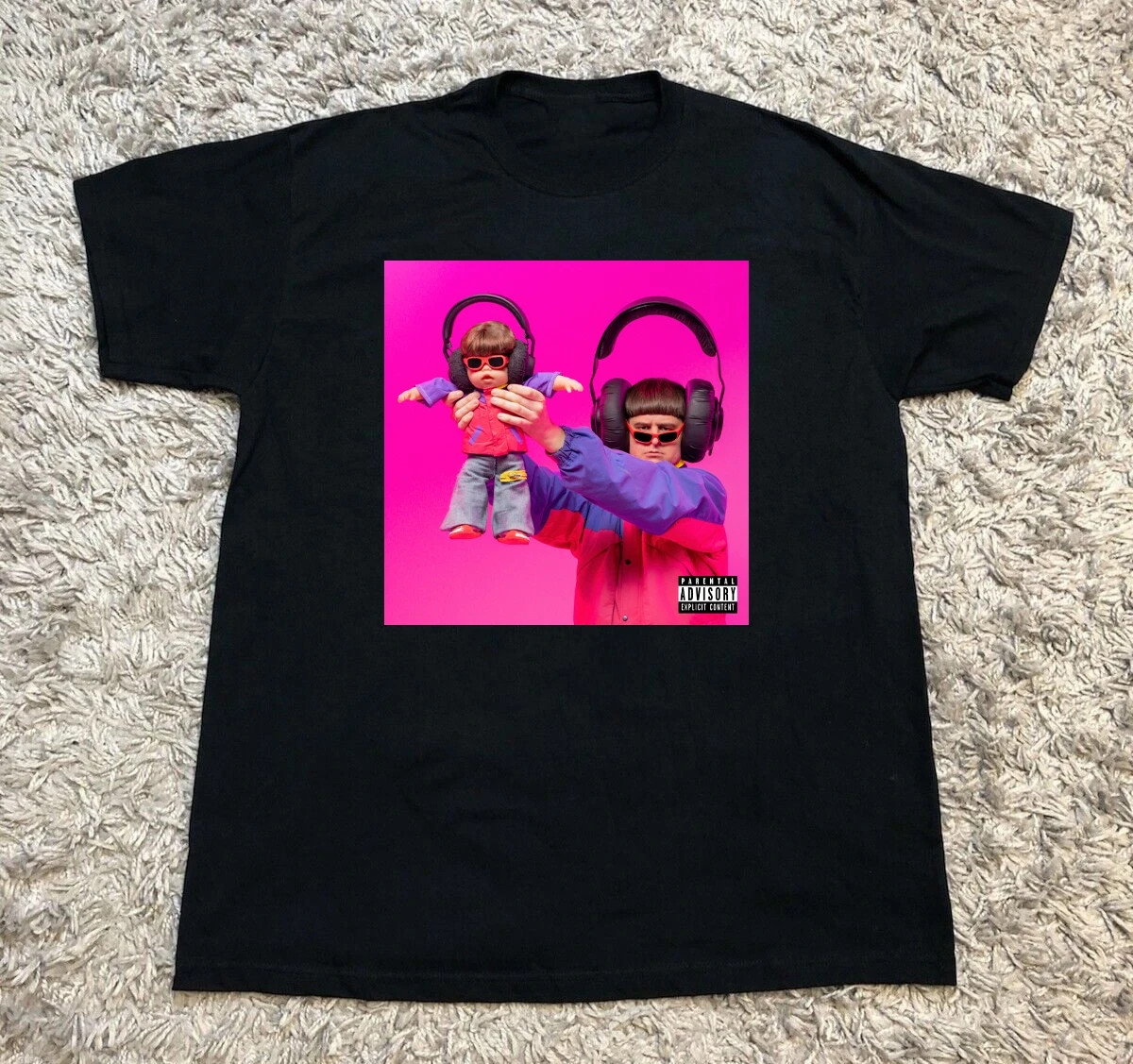 Apparel Let Me Down - Single by Oliver Tree Black Shirt BS1914 gallery