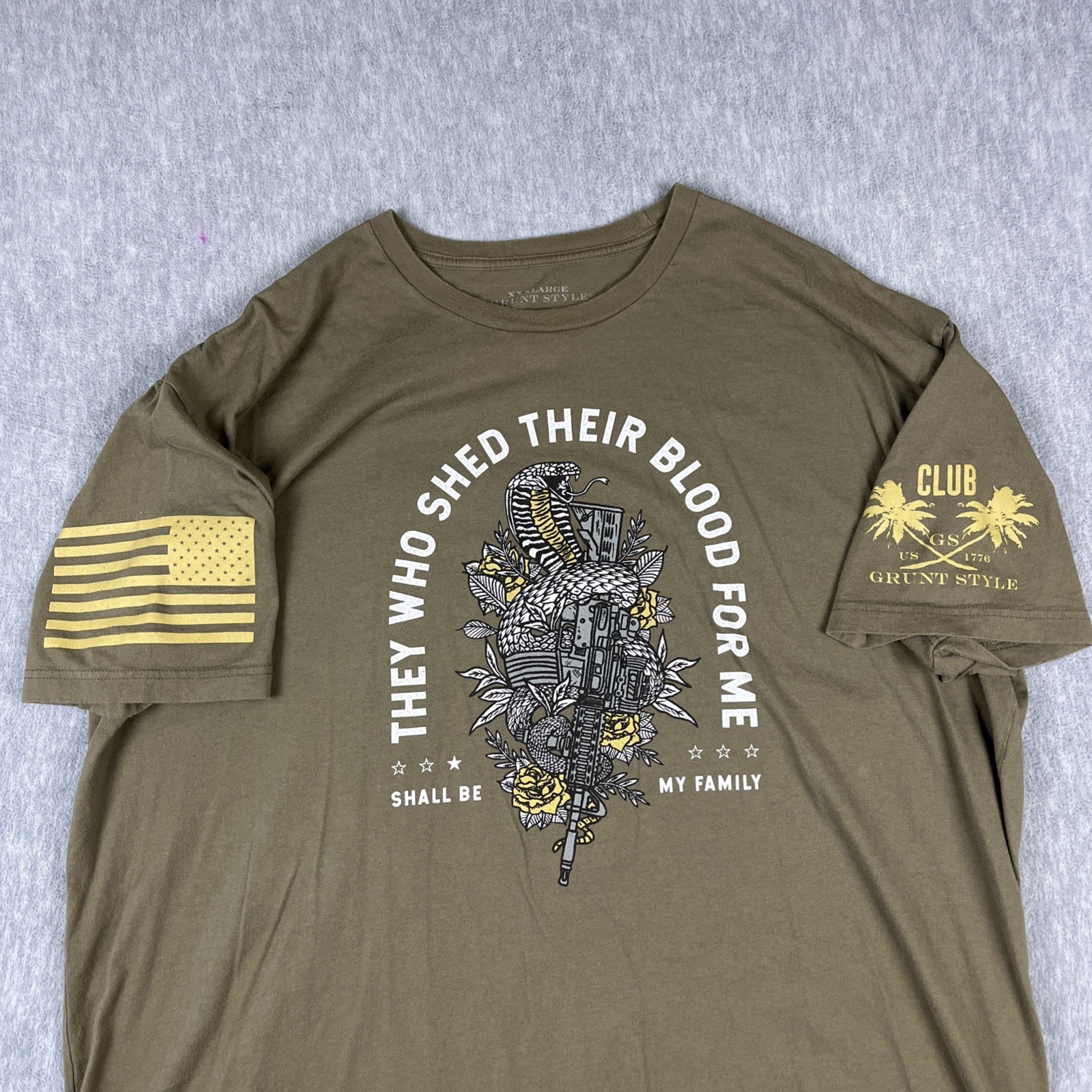 Grunt Style CLUB MEMBER GRUNT XXXL T-shirt 3XL Lot of 4 Shirts See Description gallery