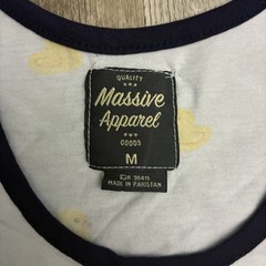 Massive Apparel Men’s Graphic All Over Print Tank Top Medium Rubber Ducky