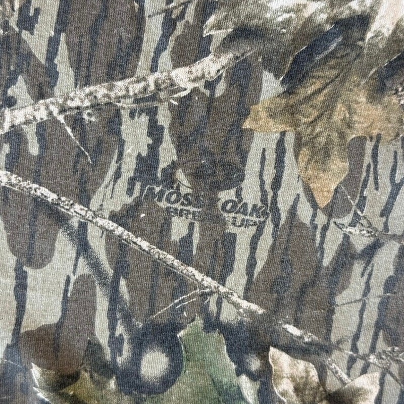 Vintage 90s Jerzees Outdoors Camouflage Long Sleeve Pocket T-Shirt Size XL Hunt gallery