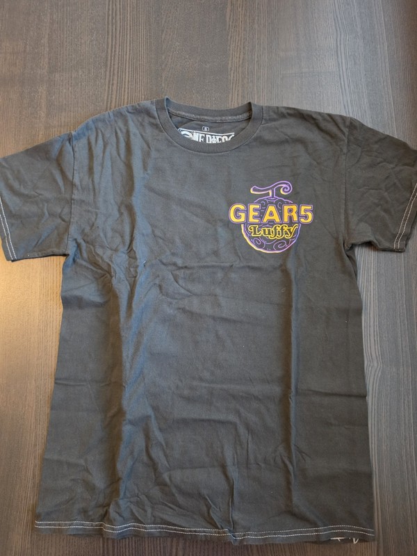 Ripple Junction One Piece Gear 5 Luffy Black And Purple Size Small T-Shirt NWOT gallery