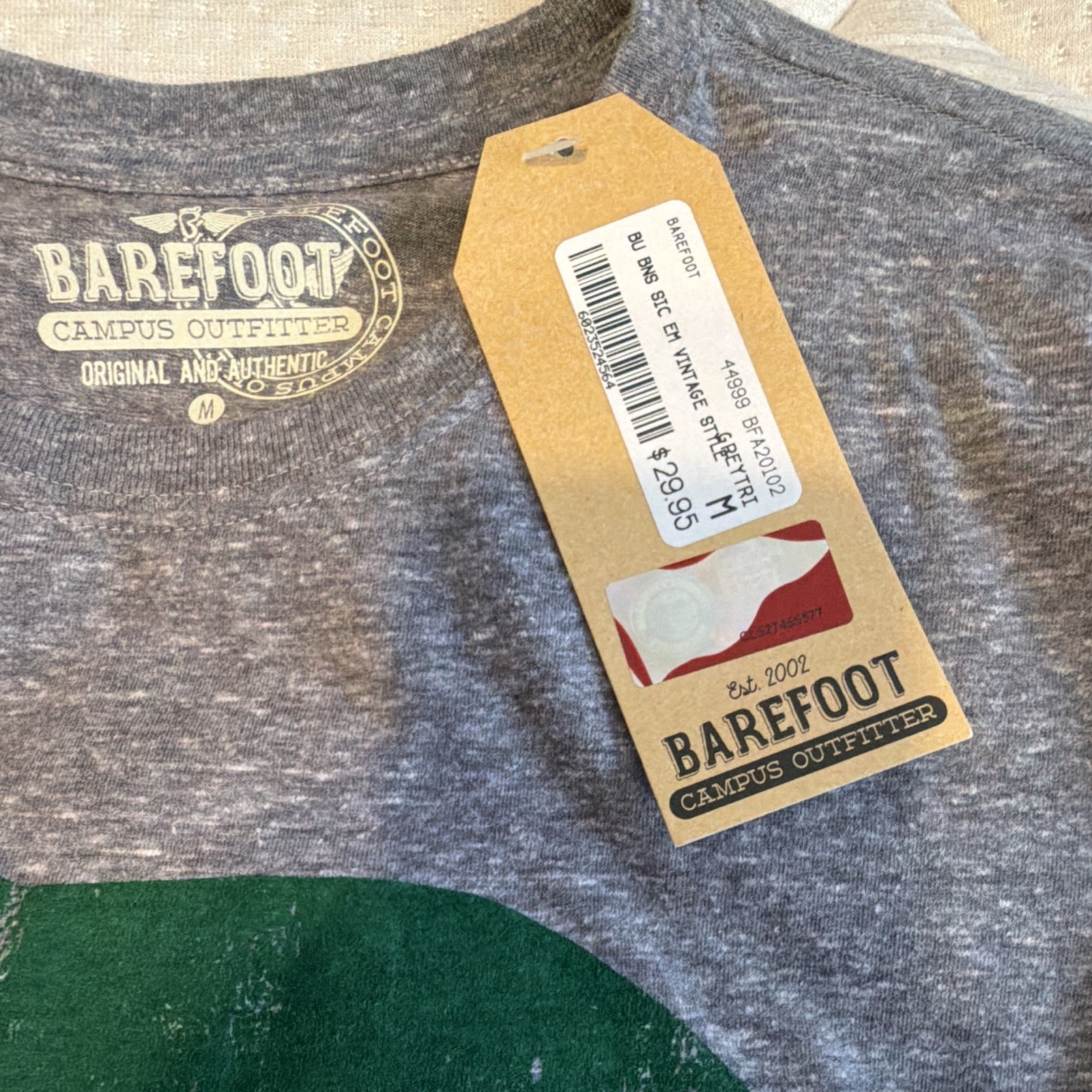 Barefoot Campus Outfitter Baylor Bear Graphic Tee Men's M Short Sleeve gallery