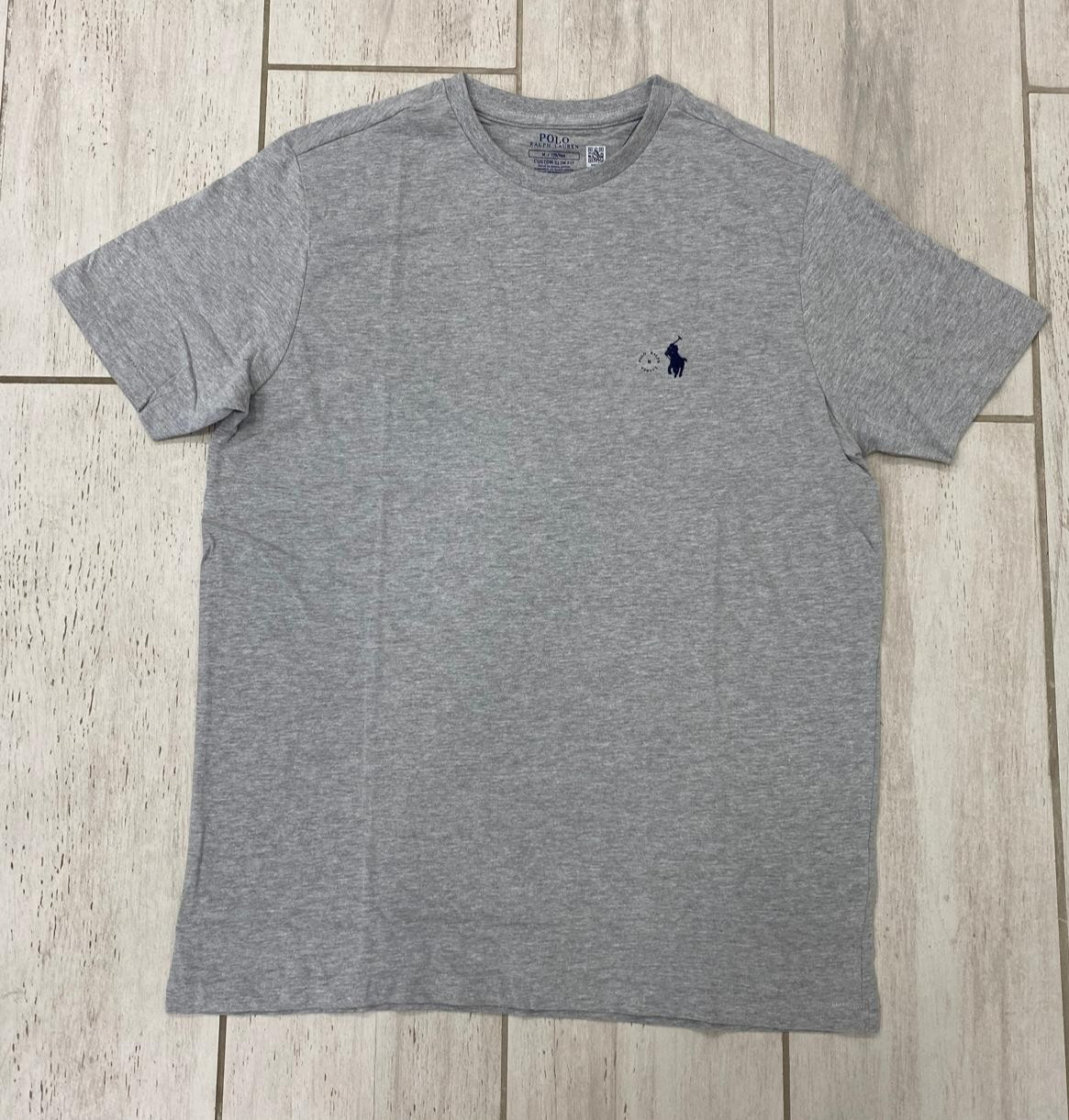 Polo Ralph Lauren Men's Custom Slim Fit Crewneck T-Shirt Navy , Gray -S, -XXL gallery
