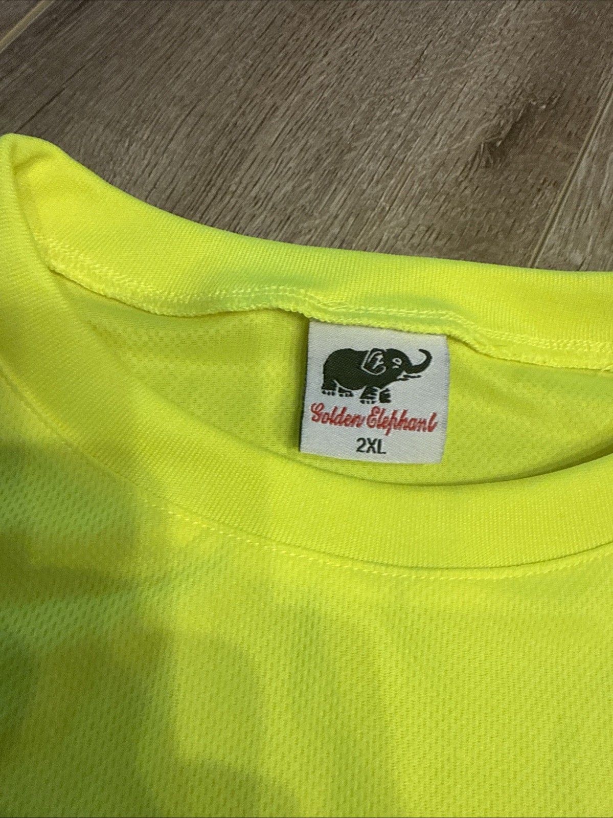 High-Visibility Safety Shirt Chest Pocket Size 2X NEW gallery