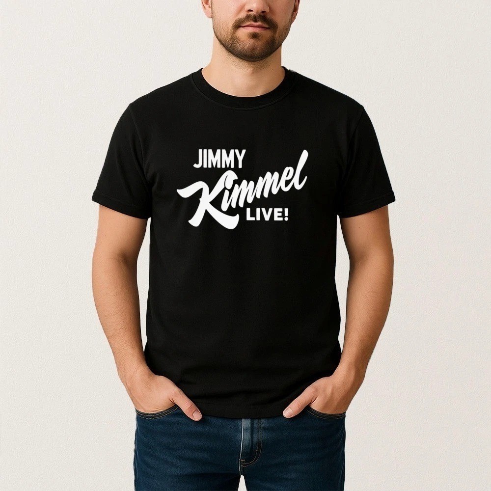 Jimmy Kimmel Live TShirt Black Casual Unisex Top