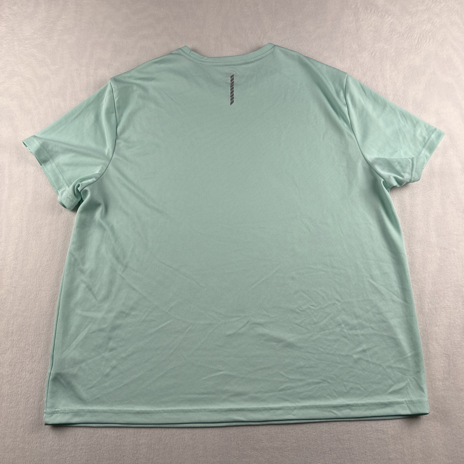 Athletic Works Size 2XL Crew Neck T-Shirt Aqua Green Workout Polyester gallery