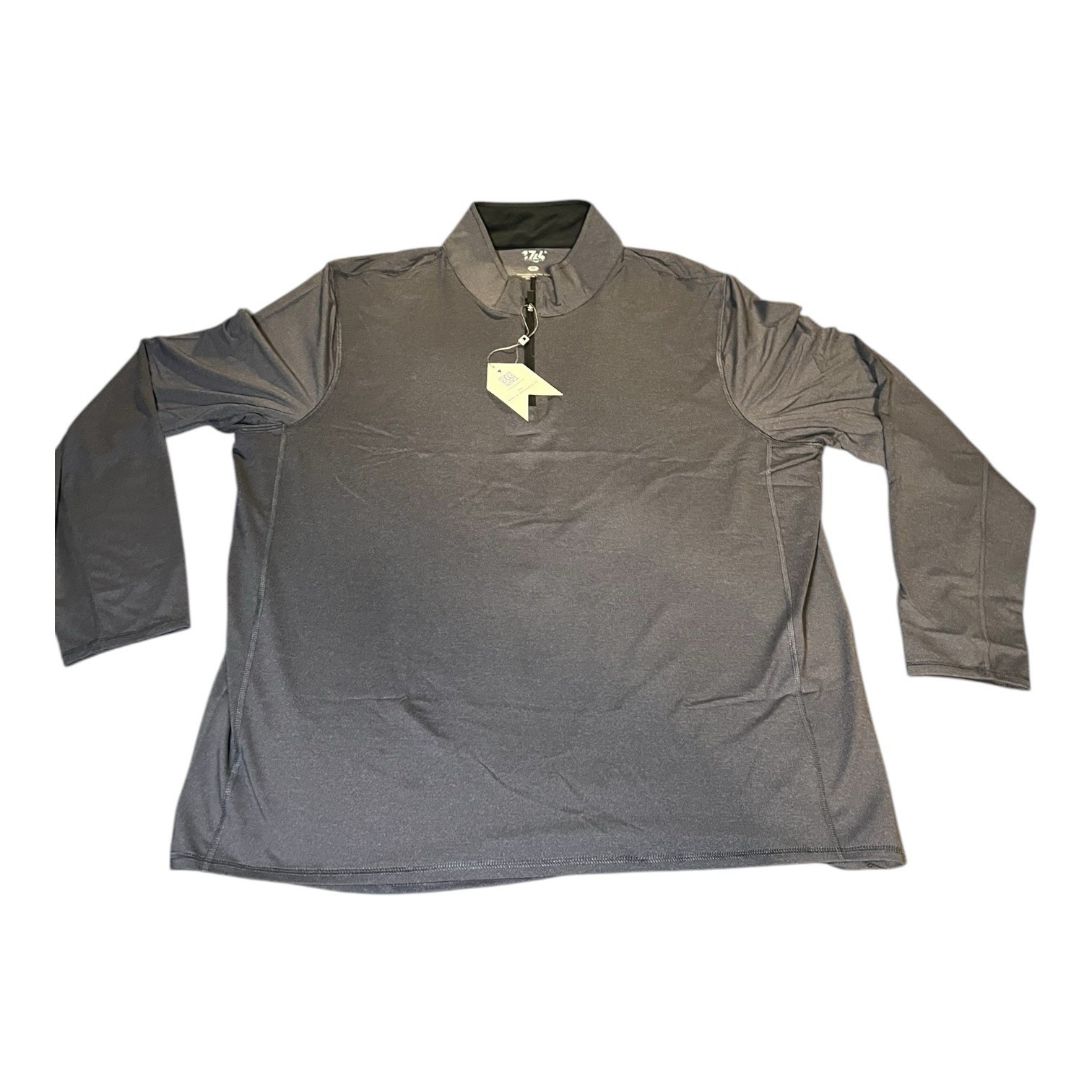 NWT 1764 Signature Golf Noah Pullover 1/4 Quarter Zip Mens XL Gray Performance gallery