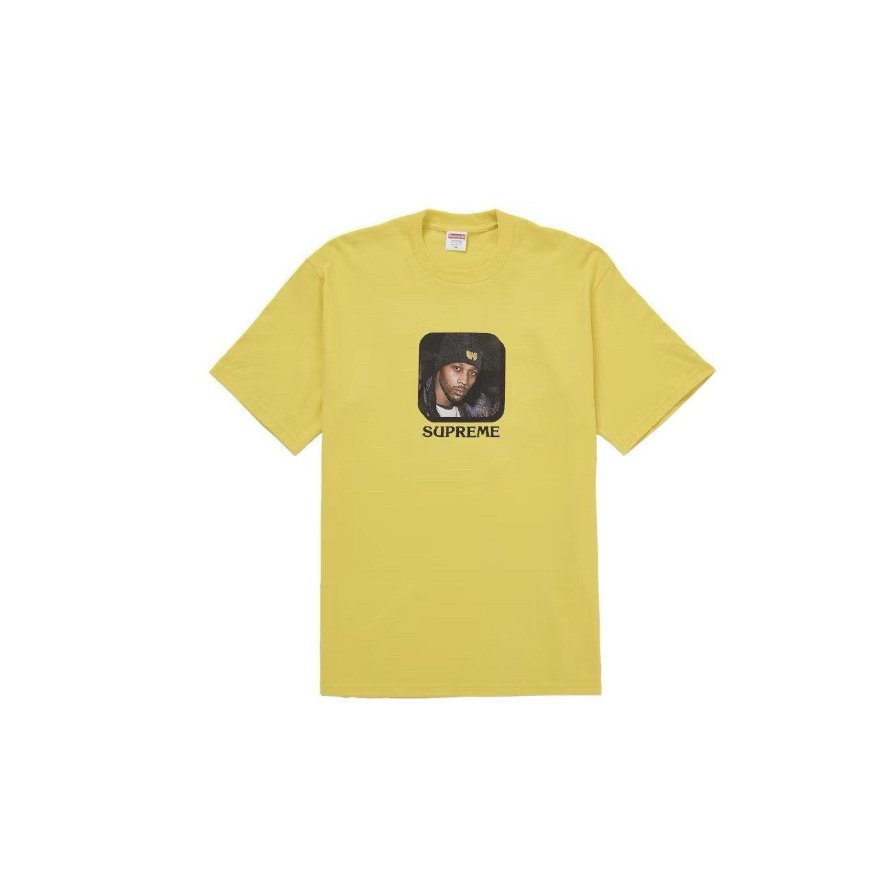 In-Hand Supreme Wu Tang Clan Rza Tee Yellow Size: XXL gallery