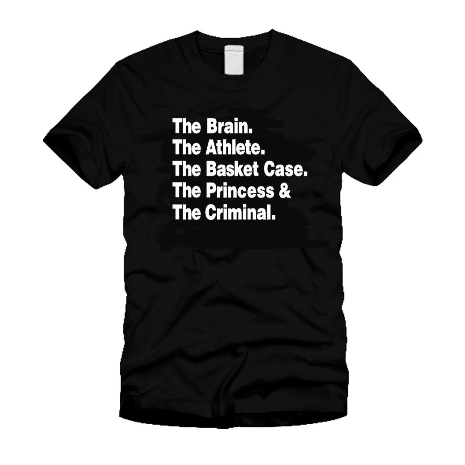 Breakfast Club 80’s Movie Shermer High – Funny Retro Classic Cool Black T-Shirt