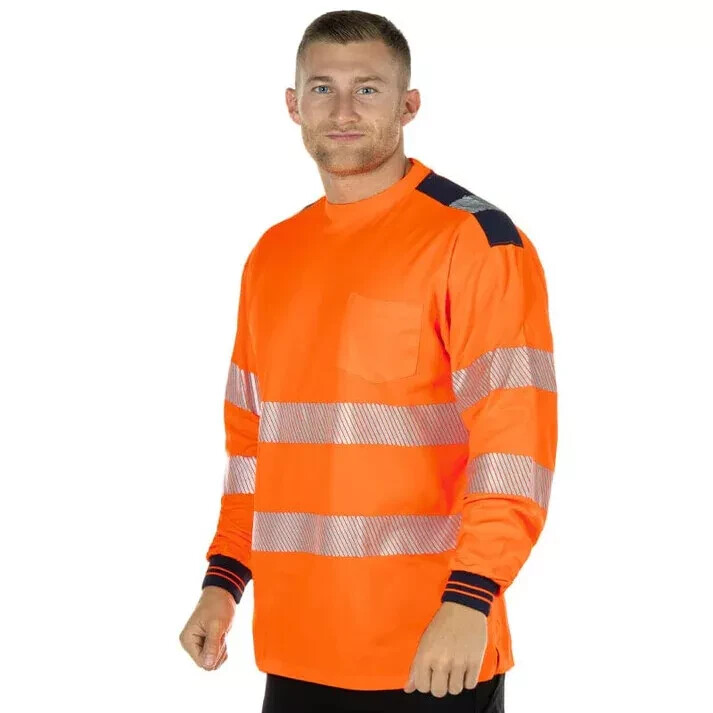 Portwest PW3 Hi Vis Cotton Comfort T-Shirt Reflective Tape Safety Workwear T185 gallery
