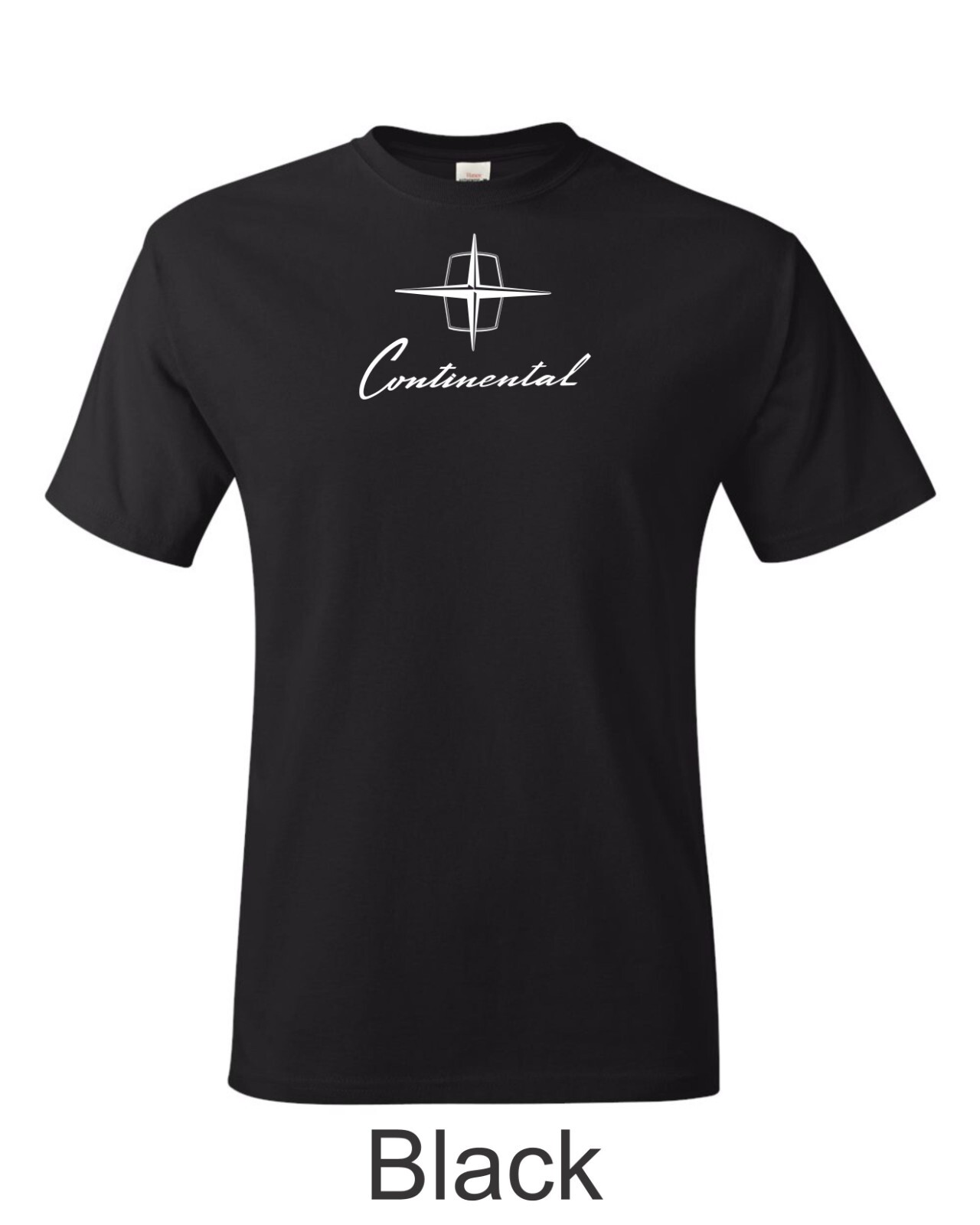 Early 60's Lincoln Continental Logo Printed on Men's Shirt. FREE SHIPPING !!! gallery