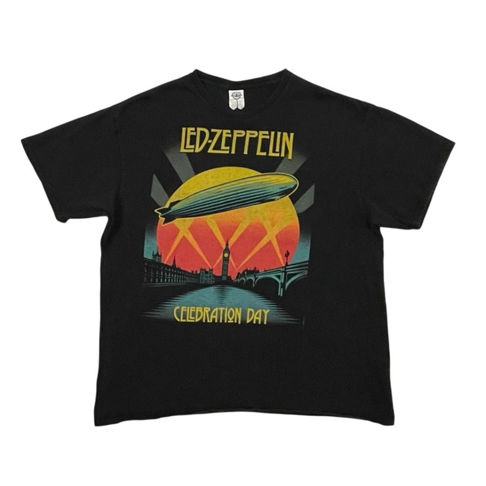Led Zeppelin T Shirt Mens XL Black Celebration Day Plant Paige Bonham JPJ gallery
