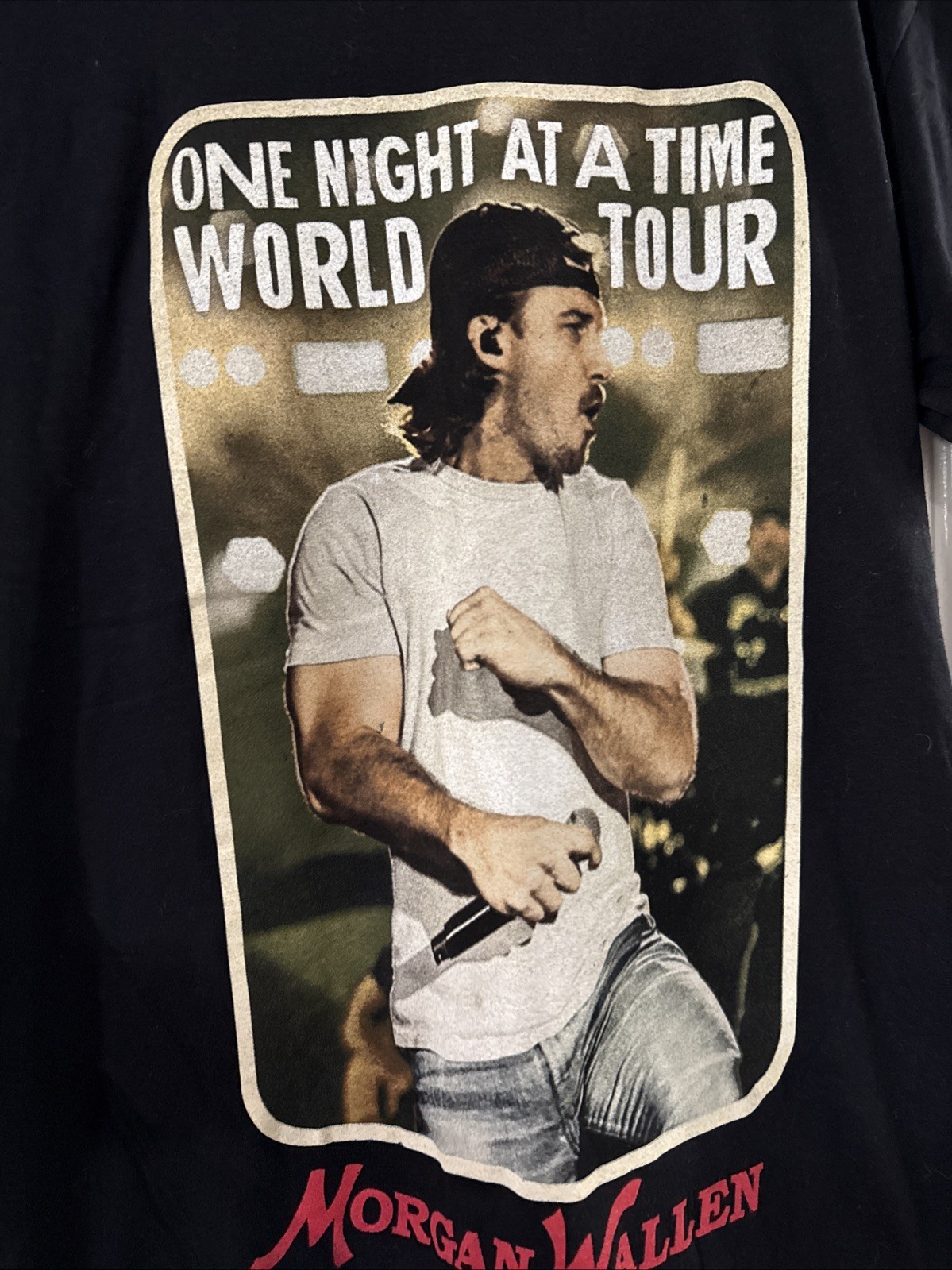 Morgan Wallen One Night At A Time Tour T Shirt. Small, Concert Shirt. New gallery