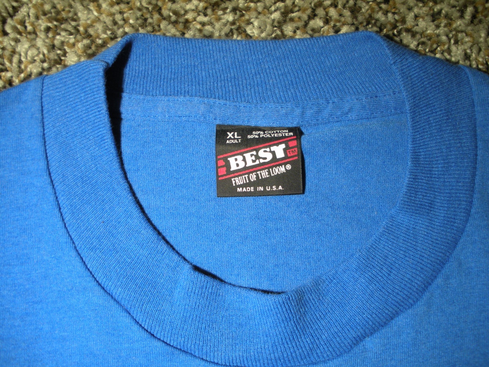 FINNISH "SISU" T SHIRT BLUE SIZE XL 50% COTTON 50% POLY FRUIT OF THE LOOM BRAND gallery