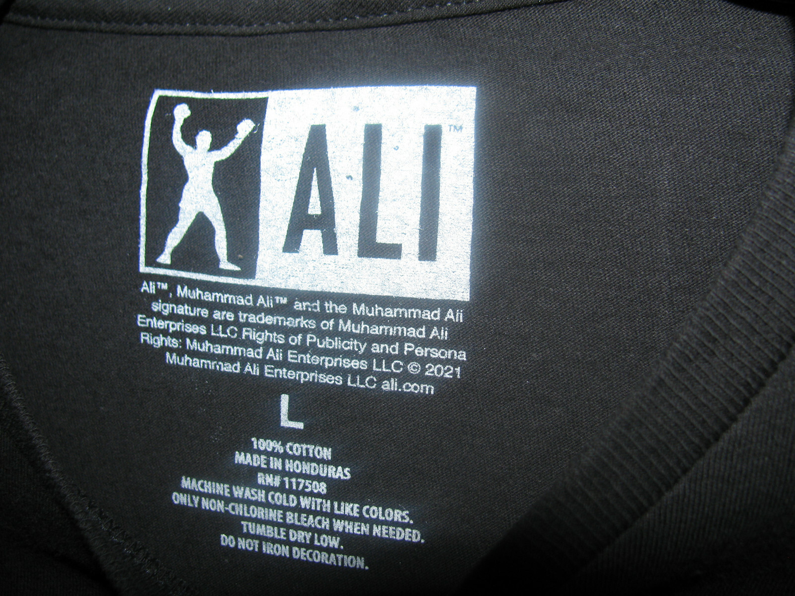 Muhammad Ali Size L Hanger Not Included gallery