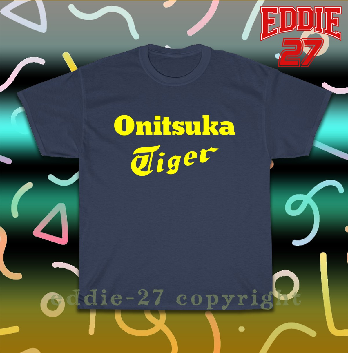 New Tee Shirt Onitsuka Tiger Logo Men's T-Shirt American Tee Shirt gallery