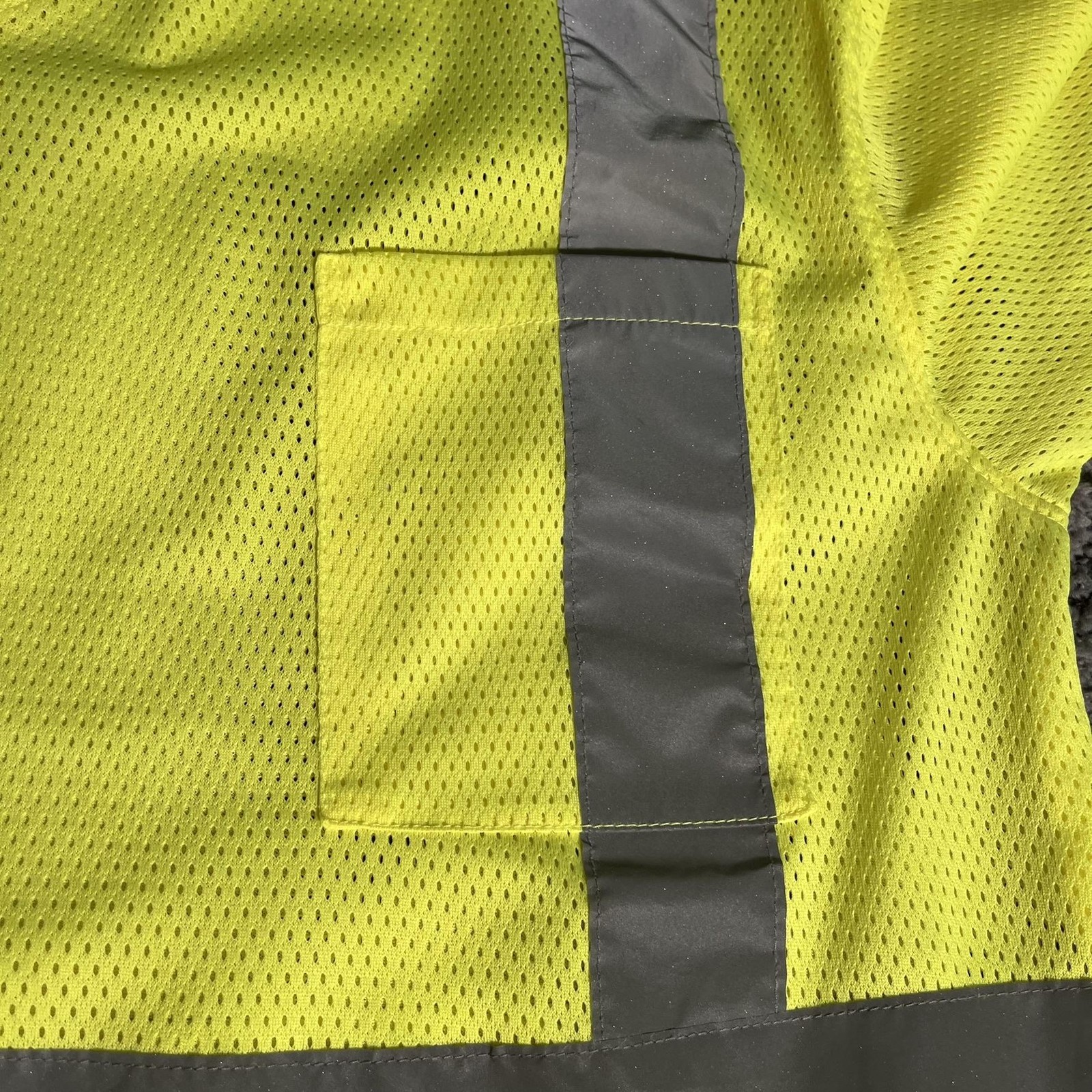 Shirt Mens XL Yellow Hi Vis Reflective Lot Of 2 Classic Industrial Supplies Work gallery