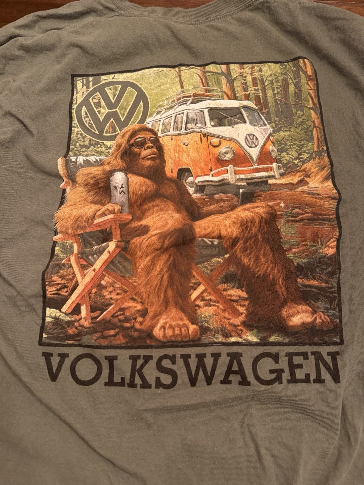 Volkswagen officially licensed Large T-Shirt (Green)