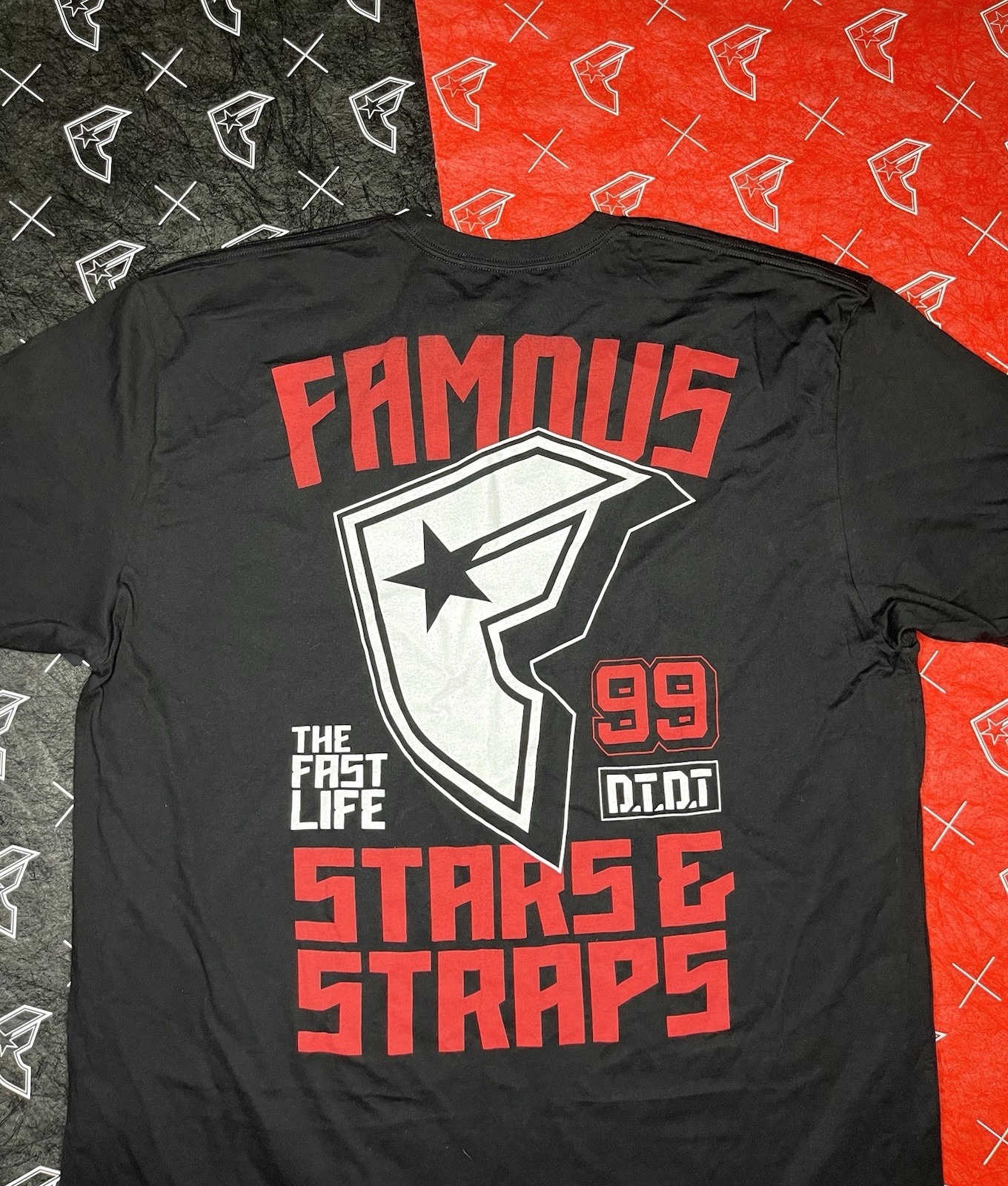 Famous Stars And Straps Fast life LA Shirt NWT 2XL Blink 182 Travis Barker Y2K