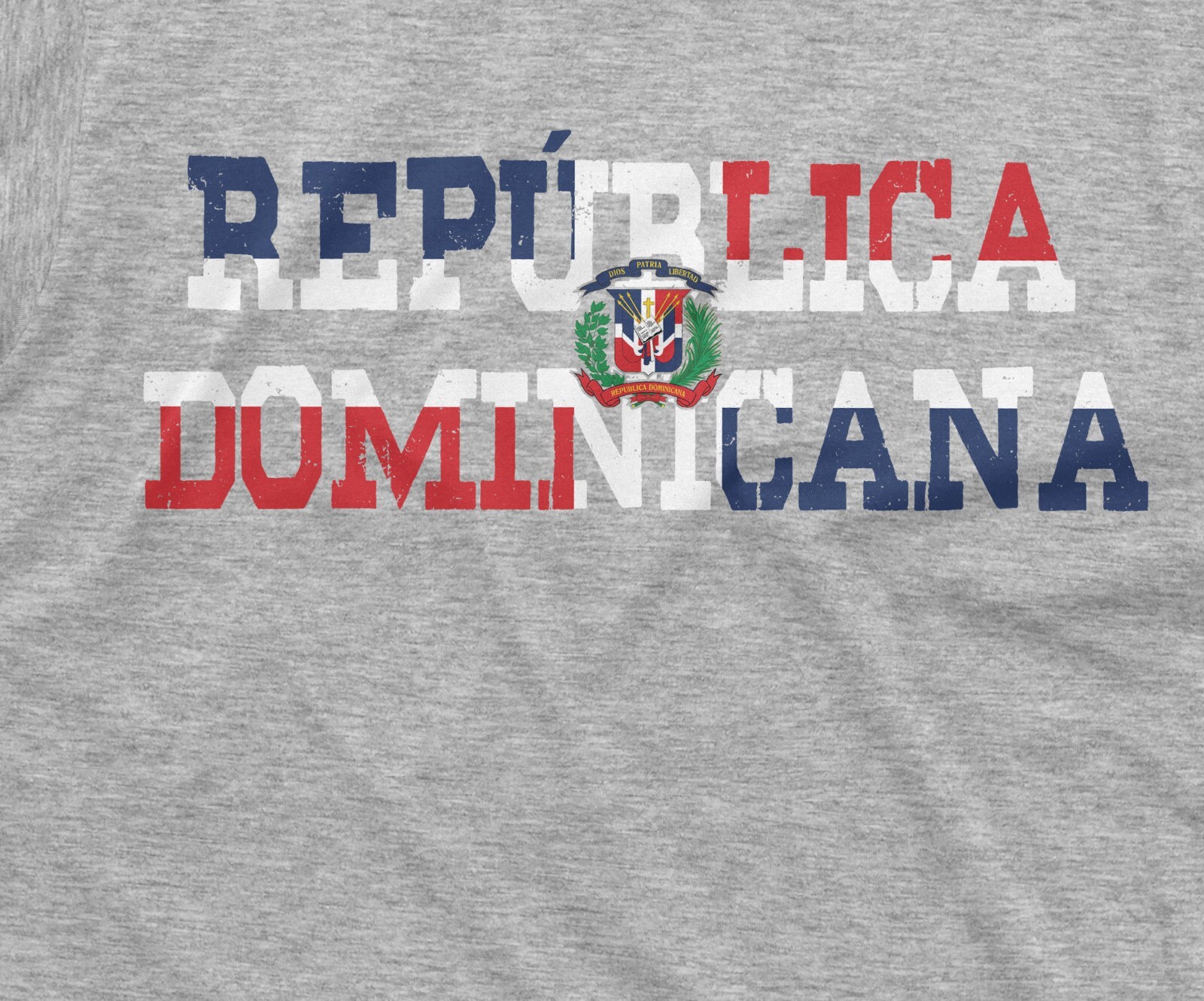 RepÃºblica Dominicana T-shirt Dominican Republic Flag Coat of Arms Patriotic Tee gallery