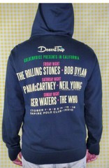 Official Desert Trip 2016 Black Zip Hoodie XL