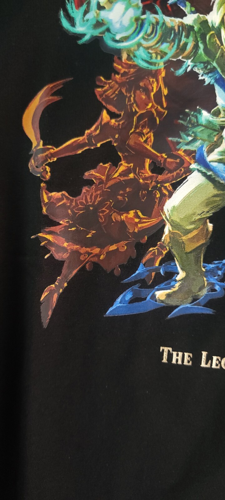 Uniqlo UT Legend Of Zelda Tears Of The Kingdom Heroes Graphic T Shirt M Game gallery