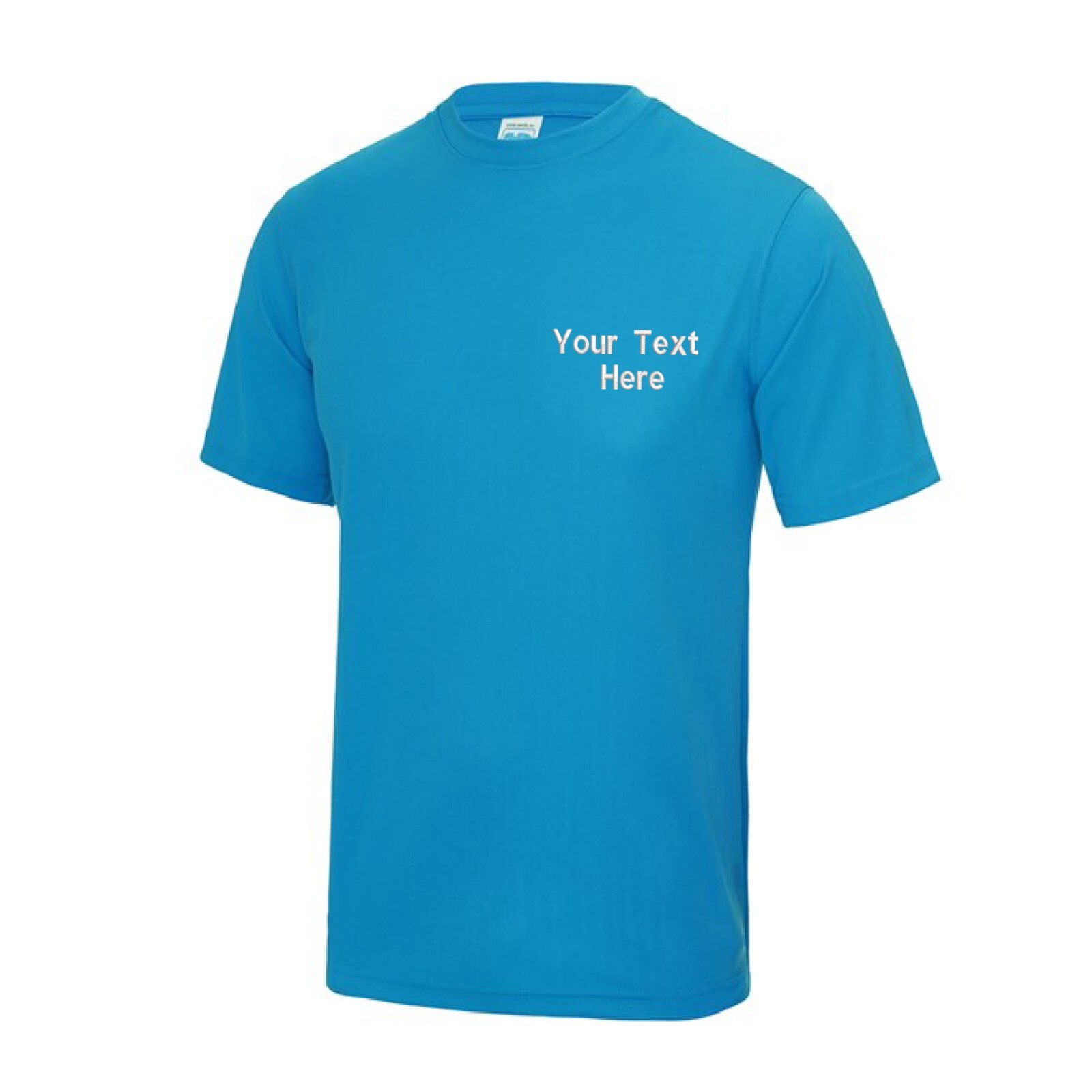 Personalised Custom Embroidered Just Cool Awdis Cool T-shirt Gym Stag Do Hen gallery