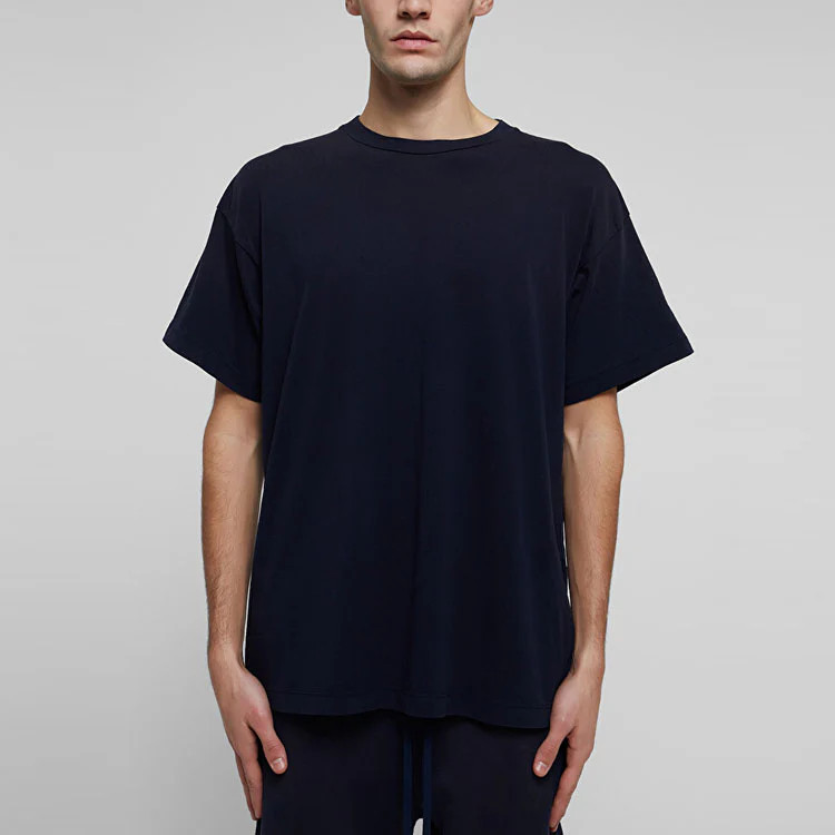 Fear Of God Shirt Mens L Navy Blue 7 Back Graphic Made USA Cotton gallery