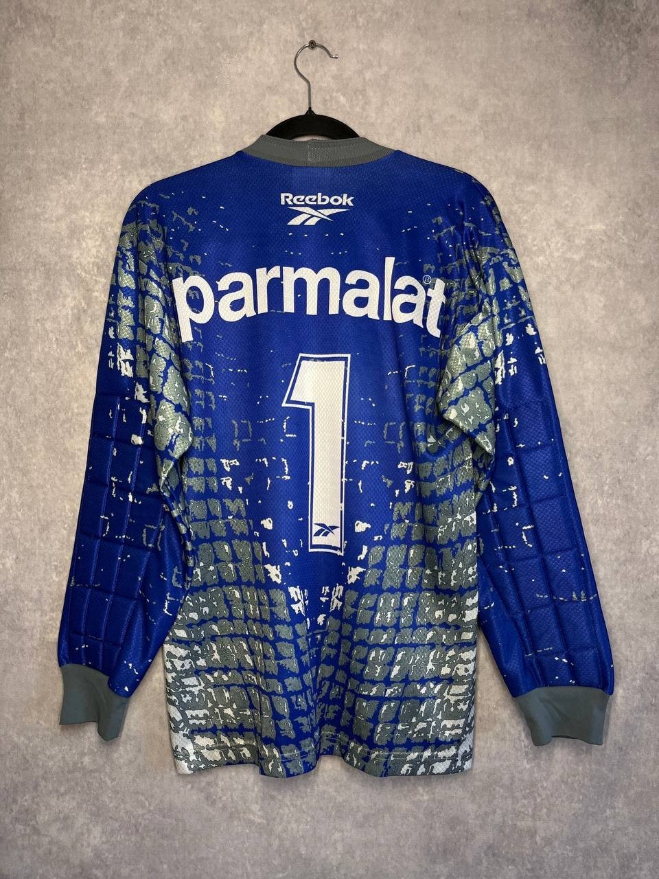 Rare Vintage 1997/98 Palmeiras GK Jersey "Spider" Parmalat - Size 48 gallery