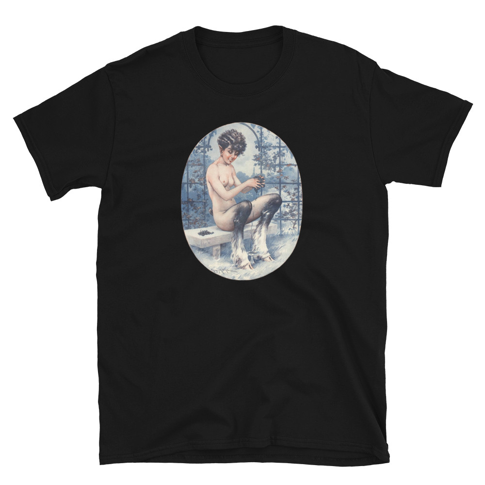 Deer Woman, Goddess of Wine, Paganism, Occult, Printed T-Shirt
