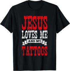 Christian Tattoo Master Tatted Jesus Christ Devotee Tattoo T-Shirt