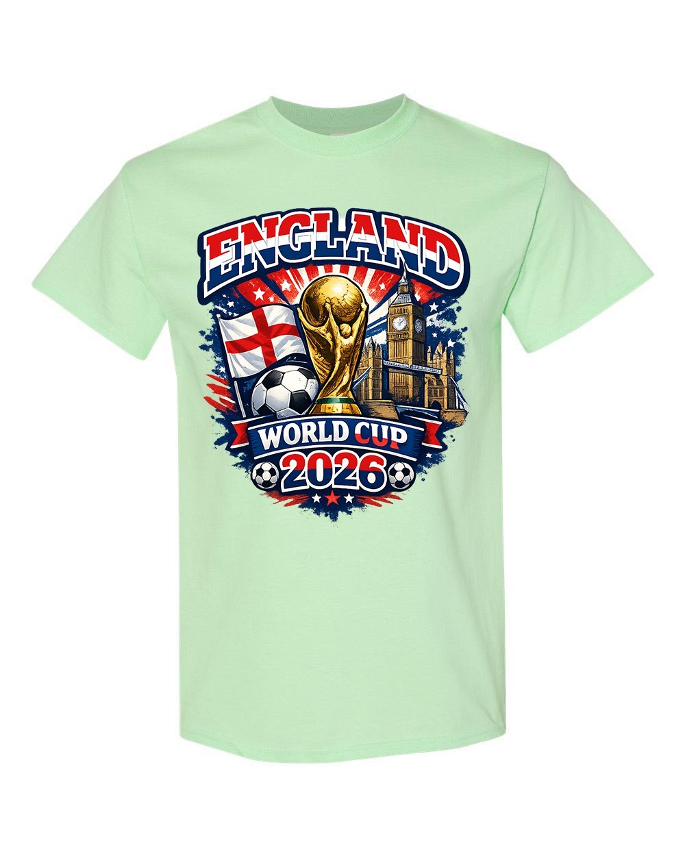 England Soccer 2026 World Cup Style Unisex T-Shirt | German Fan Shirt | Football gallery
